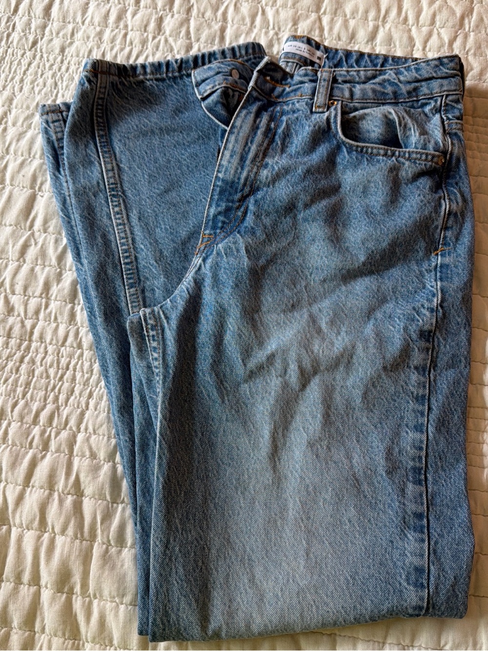 H&M Light Blue Women's Straight Leg Jeans